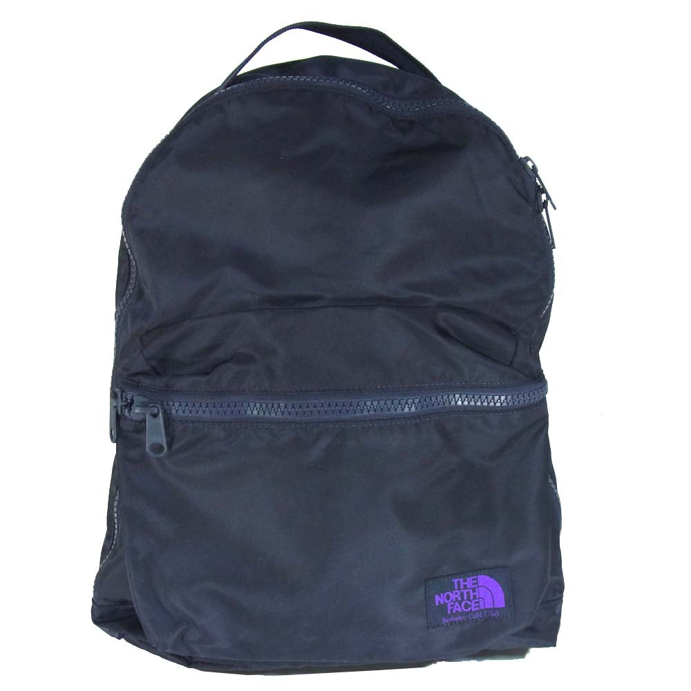 THE NORTH FACE ノースフェイス NN7658N パープルレーベル PURPLE LABEL LIMONTA Nylon Day Pack リモンタナイロン デイパック リュックサック ブラック系【美品】【中古】