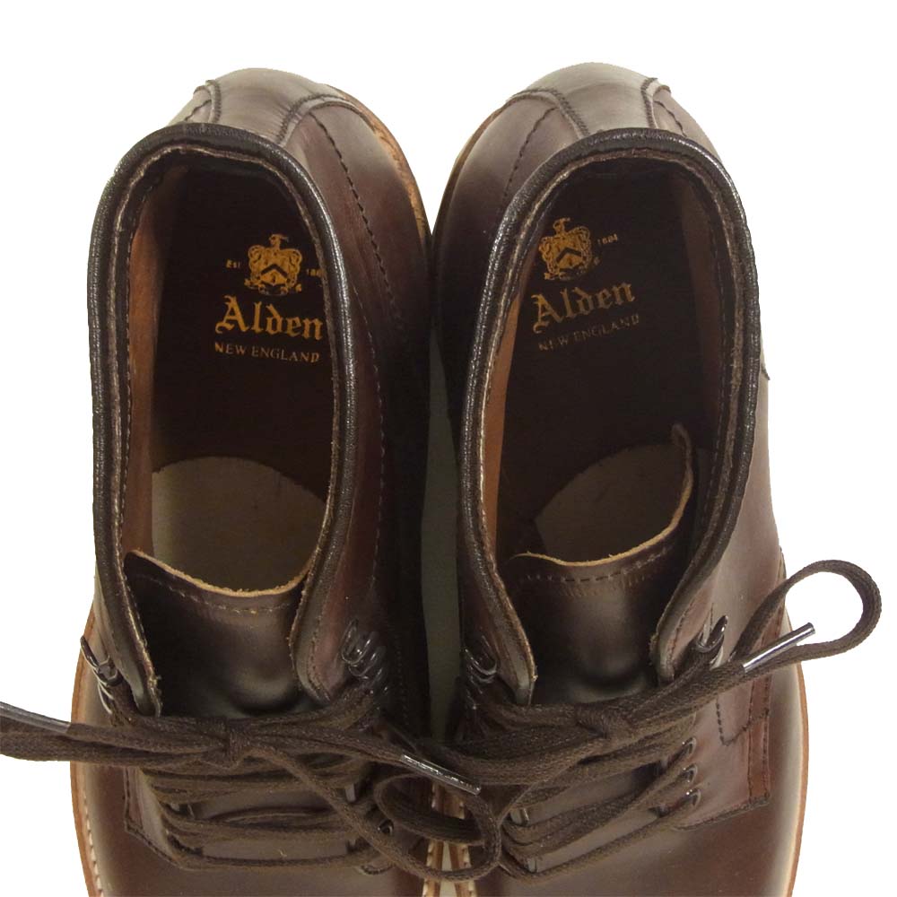 ALDEN オールデン 45960H Chromexcel Service Boots クロムエクセル レザー サービス ブーツ ブラウン系 US7.5D【新古品】【未使用】【中古】
