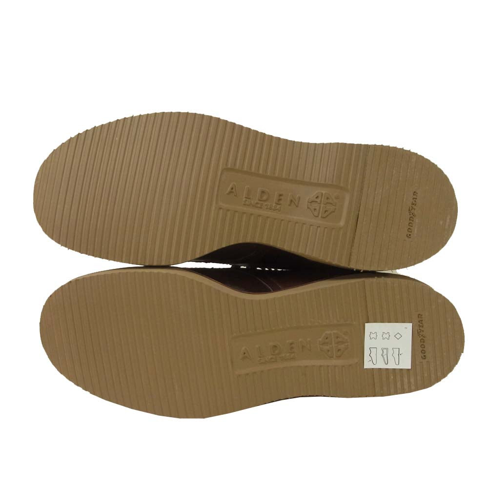 ALDEN オールデン 45960H Chromexcel Service Boots クロムエクセル レザー サービス ブーツ ブラウン系 US7.5D【新古品】【未使用】【中古】