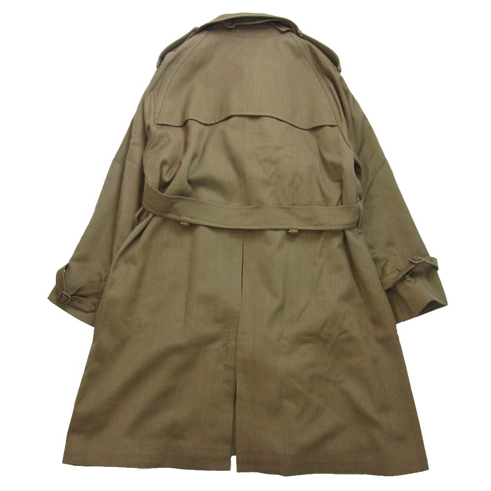 アナトミカ 530-182-21 別注 TRENCH COAT COVERT CLOTH 191 LOVAT カバート クロス トレンチコート カーキ系 52【新古品】【未使用】【中古】