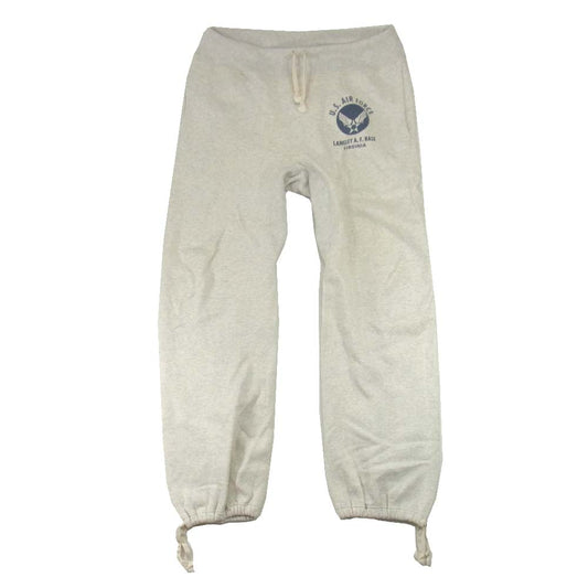 Buzz Rickson's バズリクソンズ US AIR FORCE スウェットパンツ オフホワイト系 L【中古】