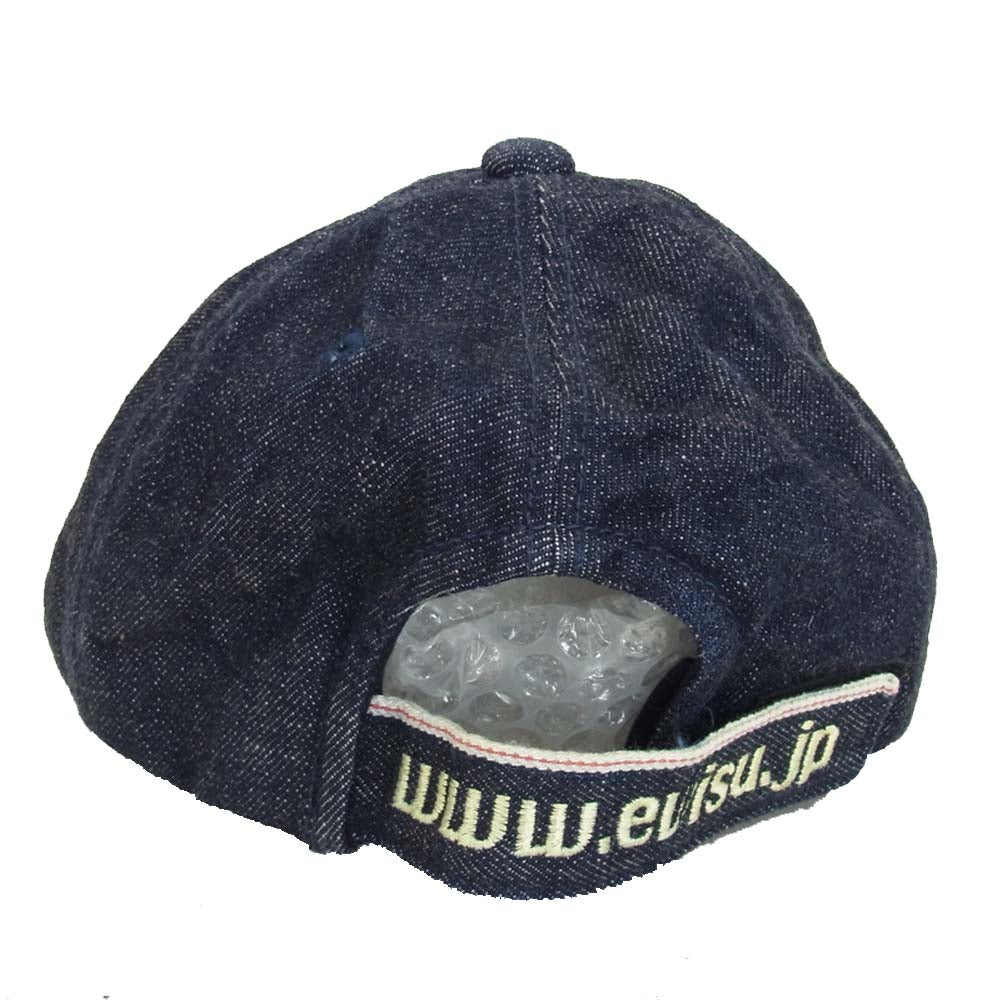 EVISU エヴィス デニム キャップ インディゴブルー系【中古】