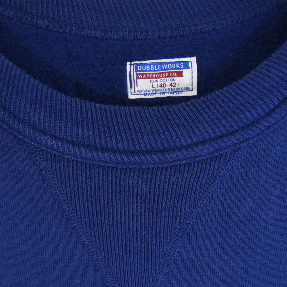ダブルワークス スウェット ネイビー系 L【中古】
