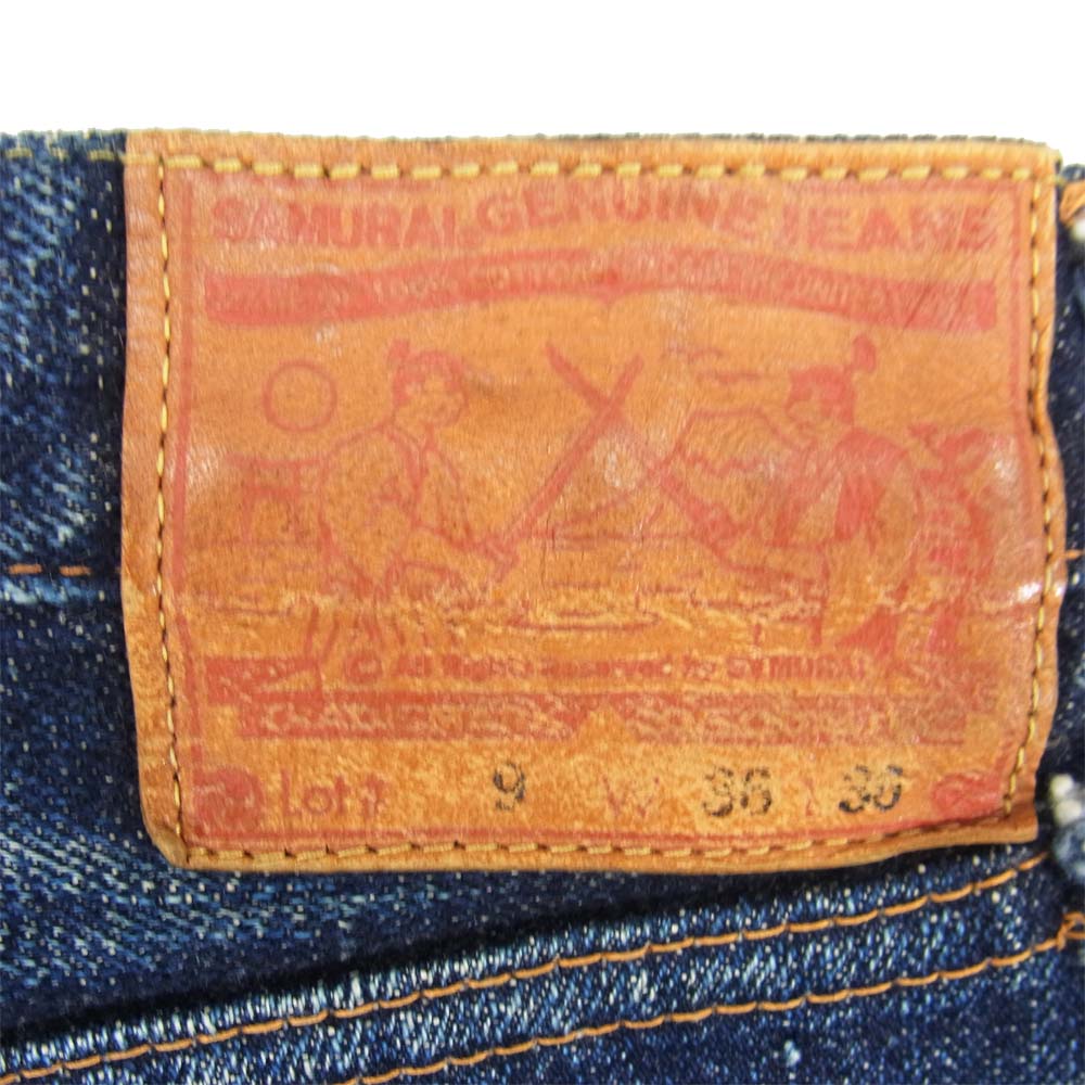 SAMURAI JEANS サムライジーンズ S510XX デニムパンツ インディゴブルー系 36【中古】