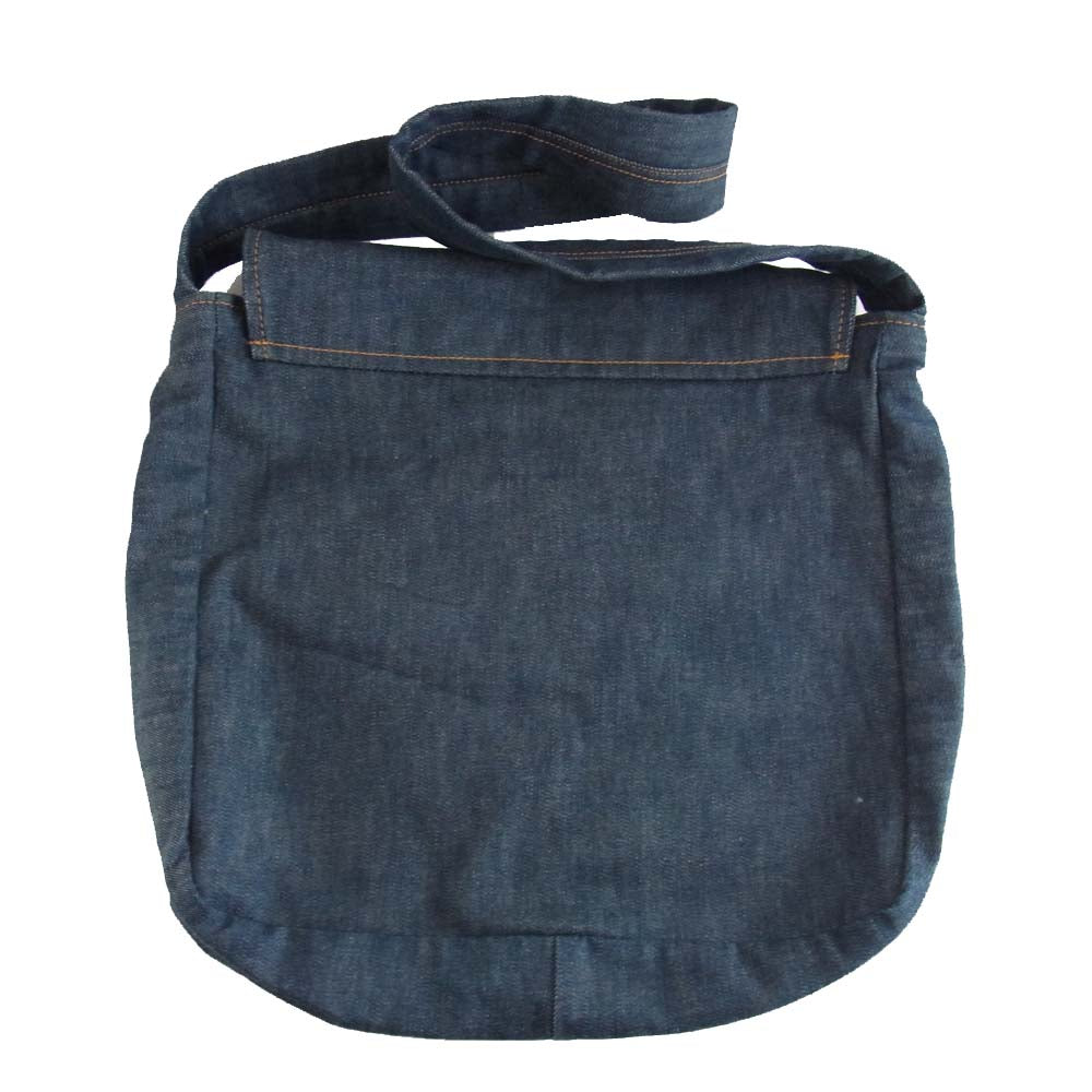 EVISU エヴィス カモメ ショルダーバッグ インディゴブルー系【中古】