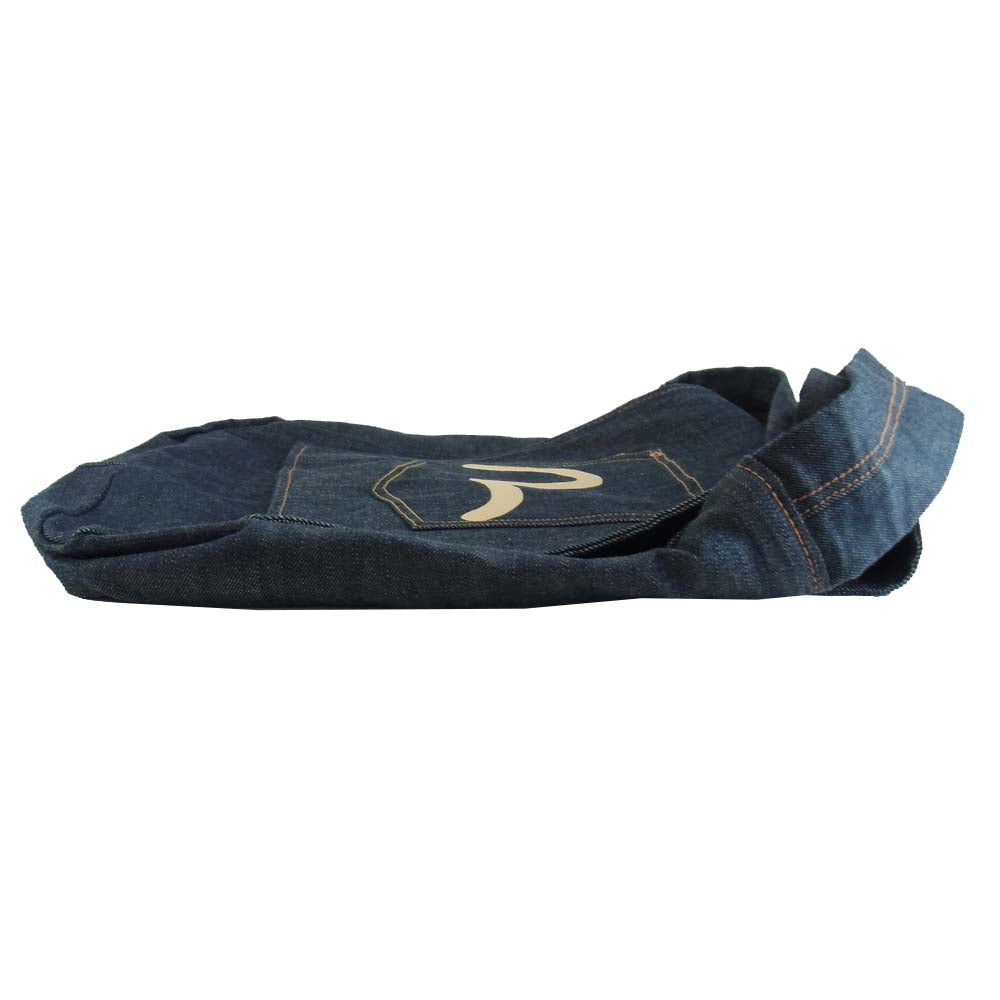 EVISU エヴィス カモメ ショルダーバッグ インディゴブルー系【中古】