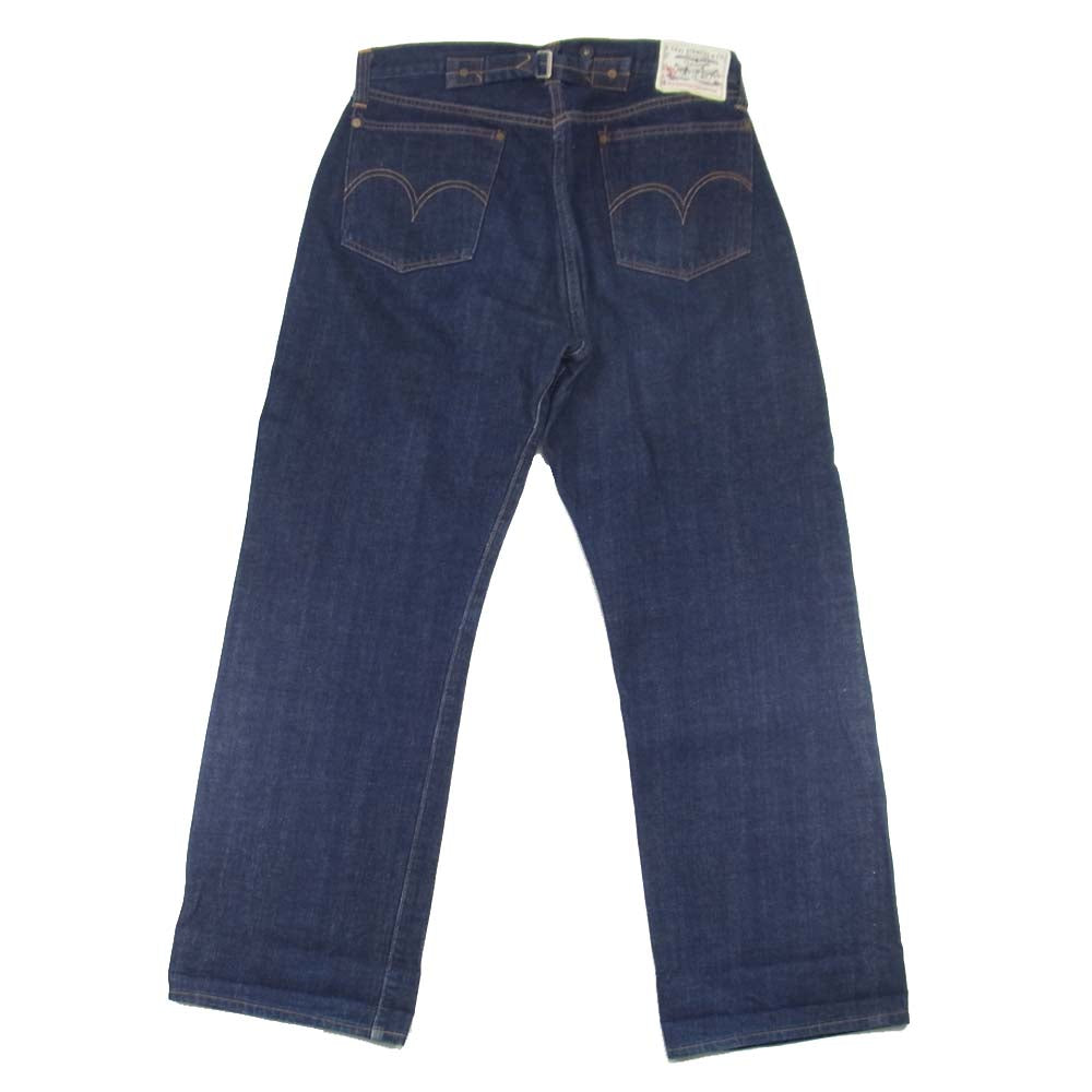 Levi's リーバイス 20201-0020 USA製 復刻 1920モデル ボタン裏刻印 555 セルビッチ デニムパンツ インディゴブルー系 36【中古】
