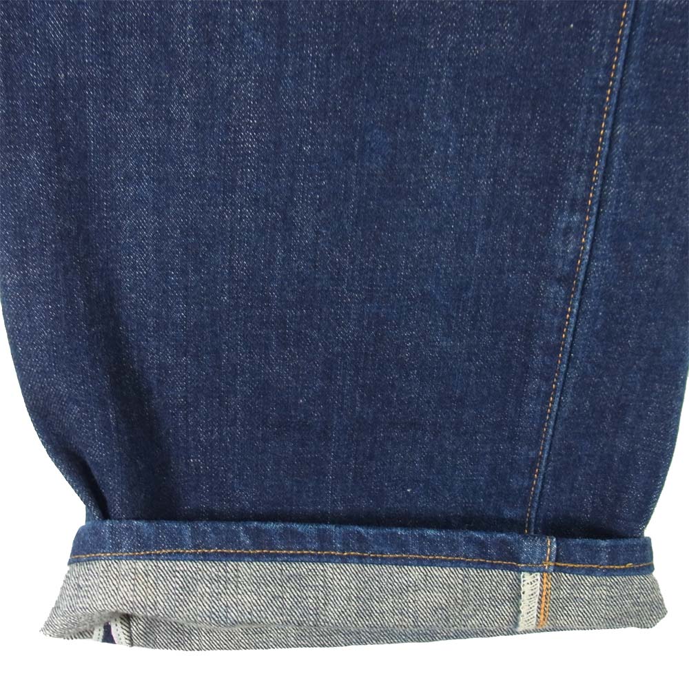 Levi's リーバイス 20201-0020 USA製 復刻 1920モデル ボタン裏刻印 555 セルビッチ デニムパンツ インディゴブルー系 36【中古】