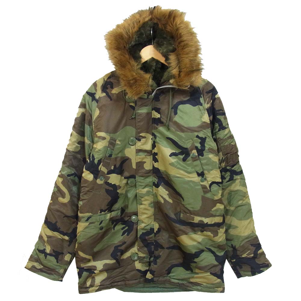 ALPHA アルファ 20094-220 N-3B ジャケット カーキ系 XL【中古】