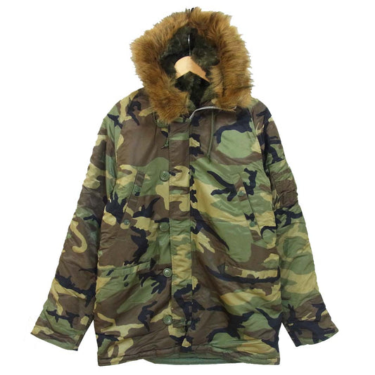 ALPHA アルファ 20094-220 N-3B ジャケット カーキ系 XL【中古】