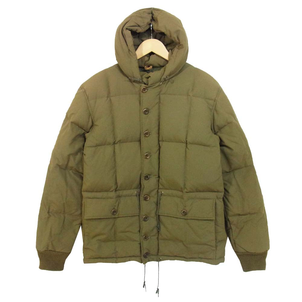 WAREHOUSE ウエアハウス カラコラム ダウンジャケット カーキ系 XL【中古】
