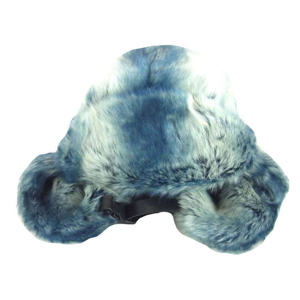 Supreme シュプリーム 20AW Faux Fur Trooper ファー トルーパー ブルー系 グレー系【美品】【中古】