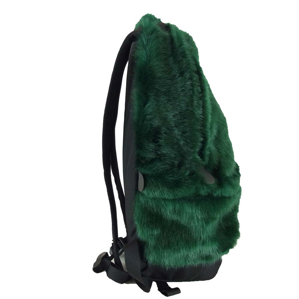 Supreme シュプリーム 20AW NF0A5G86 ノースフェイス THE NORTH FACE Faux Fur Backpack ファー バックパック リュック グリーン系【美品】【中古】