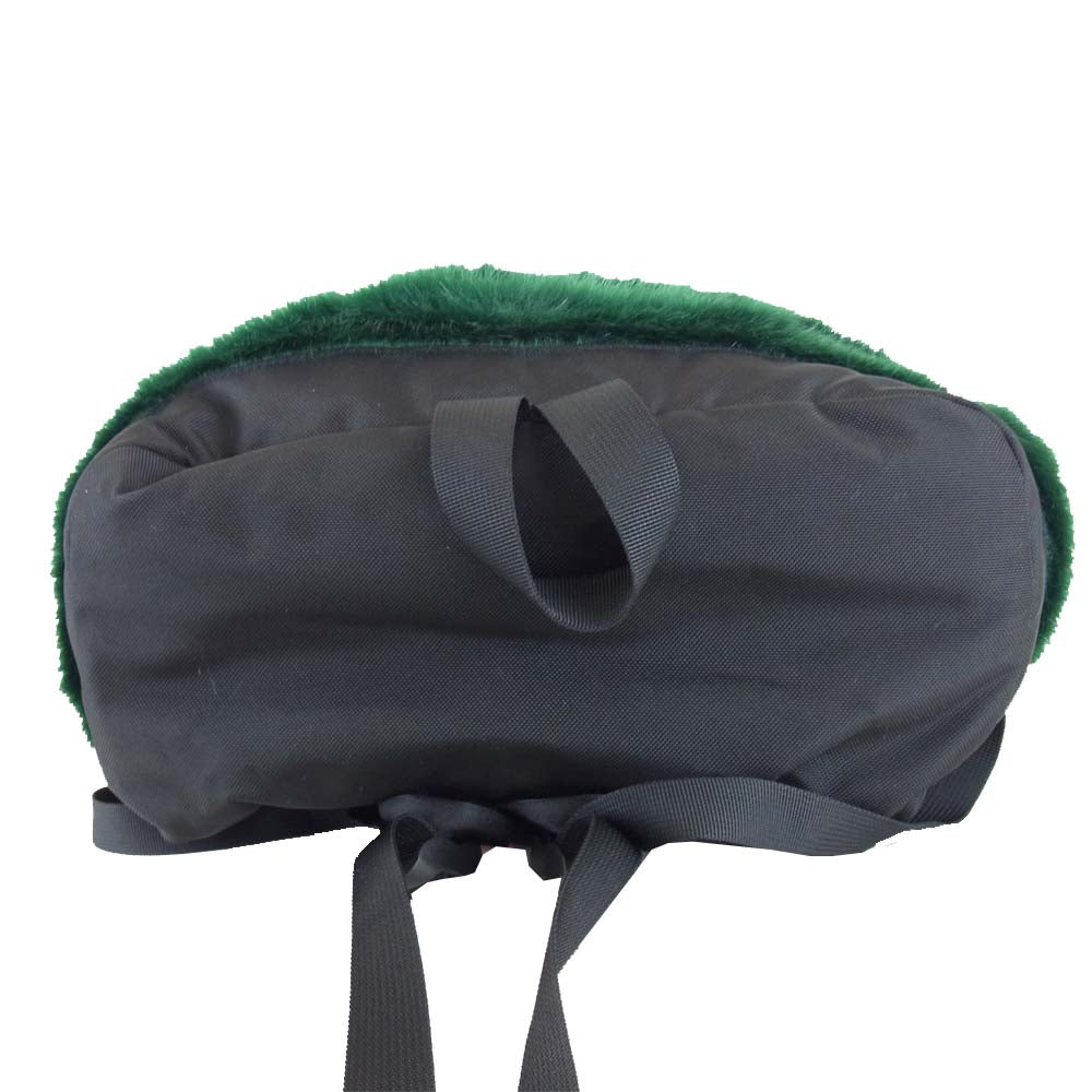 Supreme シュプリーム 20AW NF0A5G86 ノースフェイス THE NORTH FACE Faux Fur Backpack ファー バックパック リュック グリーン系【美品】【中古】