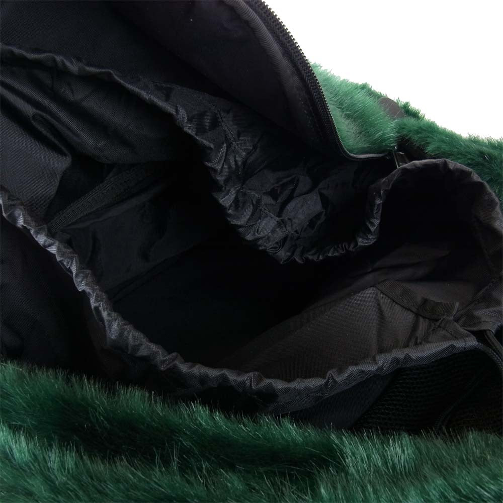 Supreme シュプリーム 20AW NF0A5G86 ノースフェイス THE NORTH FACE Faux Fur Backpack ファー バックパック リュック グリーン系【美品】【中古】
