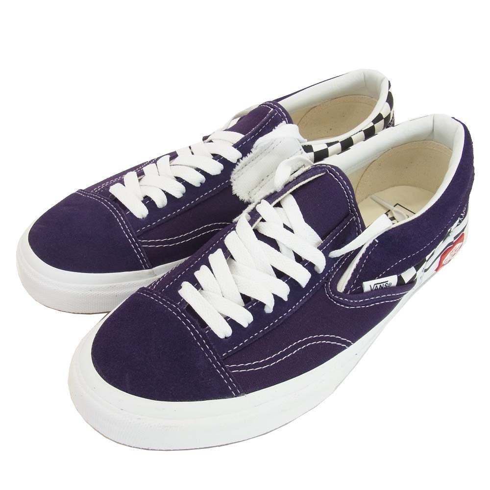 VANS バンズ VN0A3WM5VO3 Srip-On Cap スリッポン パープル パープル系 28cm【美品】【中古】