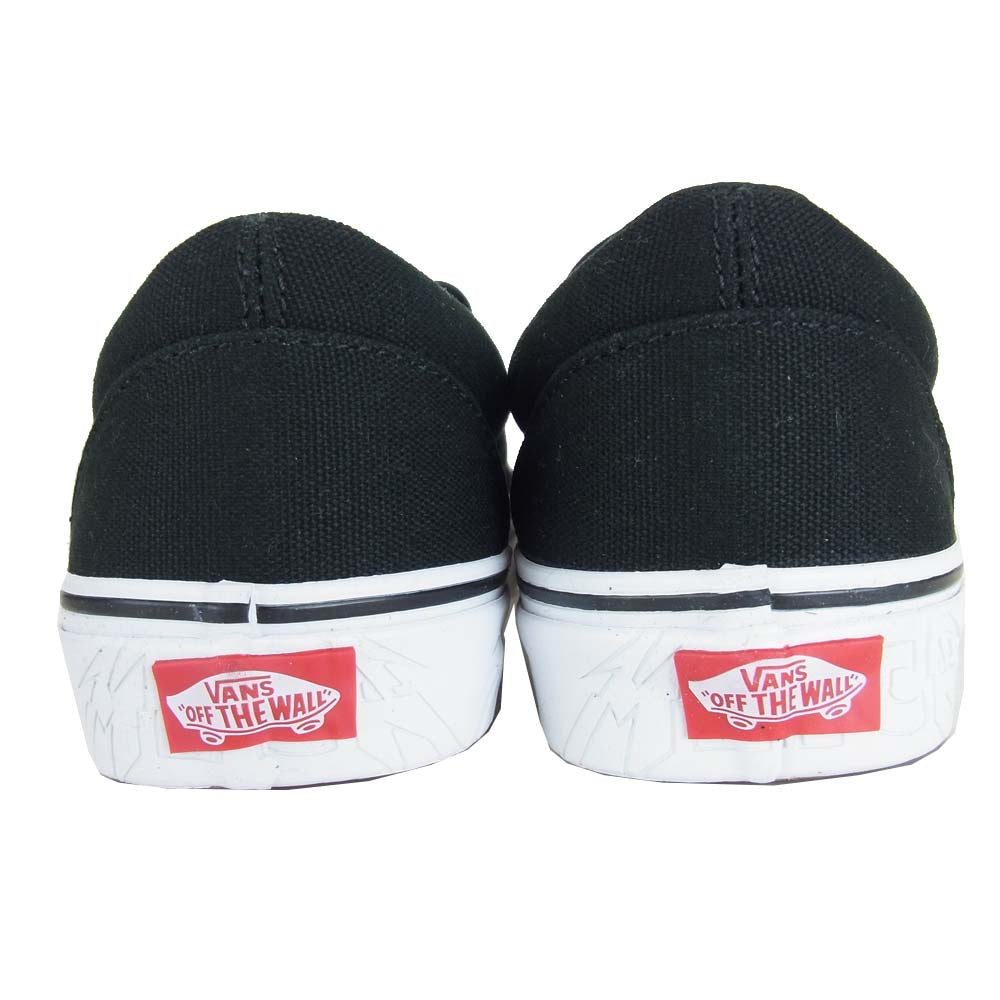 VANS バンズ VN0A38F7PZJ METALLICA Classic Slip-on クラシック スリッポン ブラック系 28【新古品】【未使用】【中古】