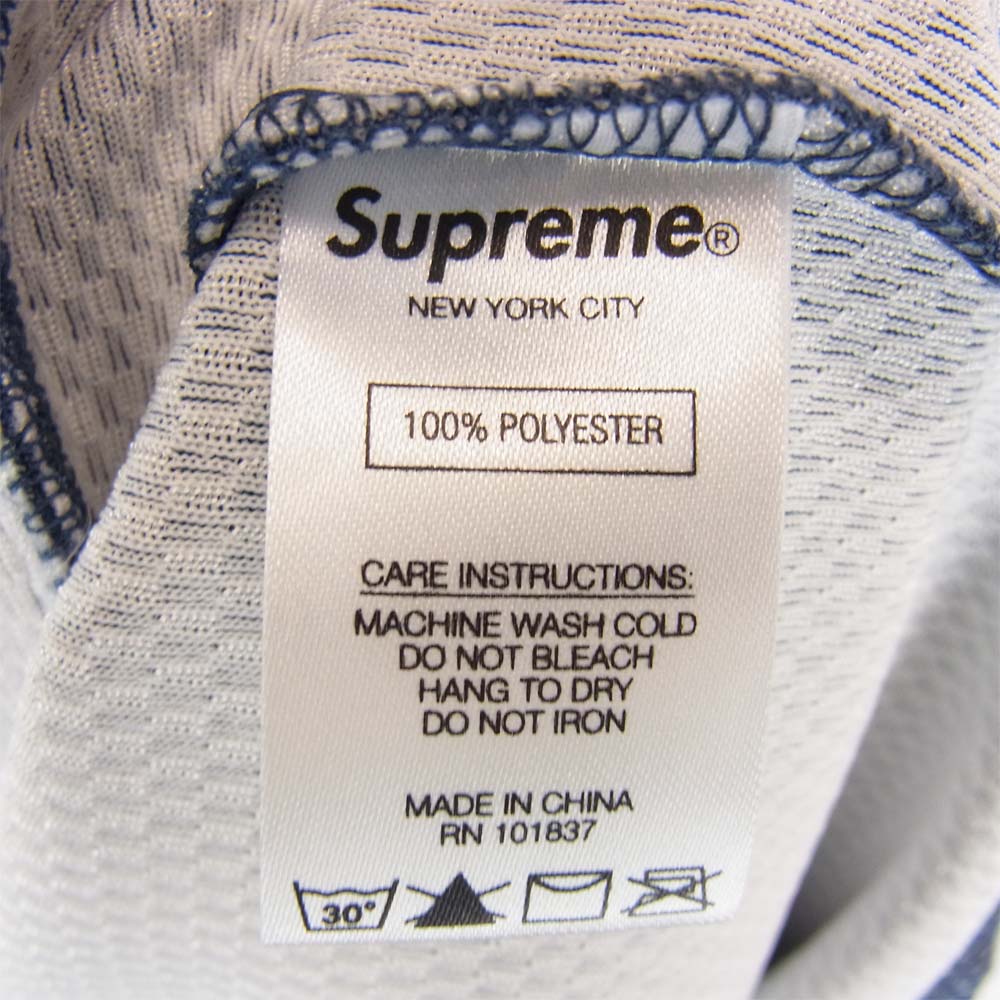 Supreme シュプリーム 18SS Bonded Mesh Track Jacket ボンデッド メッシュ トラックジャケット ブルー系 M【美品】【中古】