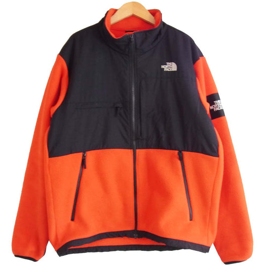 THE NORTH FACE ノースフェイス NA71831 Denali Jacket デナリ ジャケット 黒×赤 XL【中古】