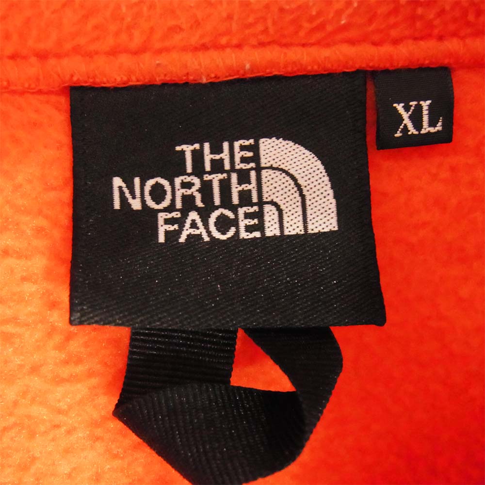 THE NORTH FACE ノースフェイス NA71831 Denali Jacket デナリ ジャケット 黒×赤 XL【中古】