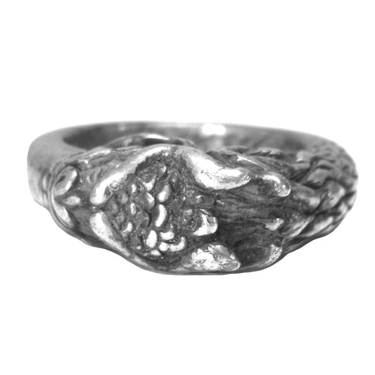 BILL WALL LEATHER ビルウォールレザー ドラゴン リング シルバー系【中古】