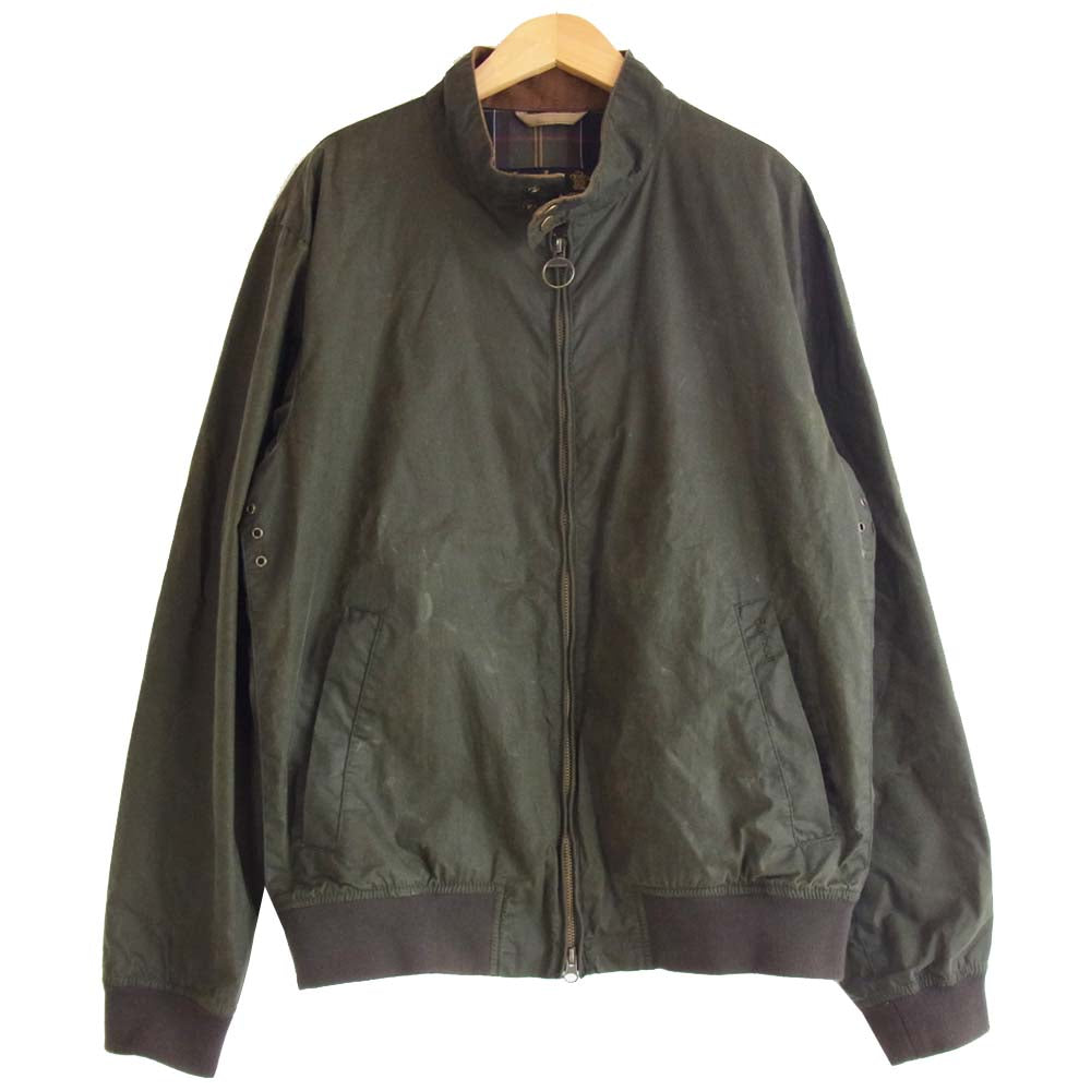 Barbour バブアー 18SS MWX1350OL51 Lightweight Royston 4oz Wax Jacket Olive ライトウェイト ワックス ジャケット オリーブ カーキ系 M【中古】