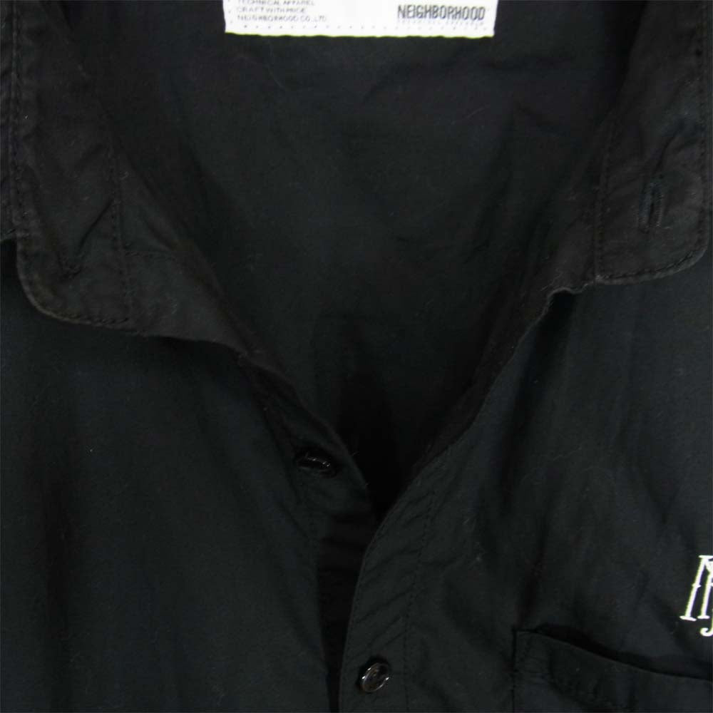 NEIGHBORHOOD ネイバーフッド 10AW 102DCNH-SHM03 CLASSIC WHITE C-SHIRT LS クラシック 長袖 シャツ ブラック系 M【中古】