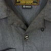 NEIGHBORHOOD ネイバーフッド 10AW 102SPNH-SHM02 HILTON CE-SHIRT.LS 長袖 ボーリング シャツ グレー系 M【中古】