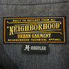 NEIGHBORHOOD ネイバーフッド 10AW 102SPNH-SHM02 HILTON CE-SHIRT.LS 長袖 ボーリング シャツ グレー系 M【中古】