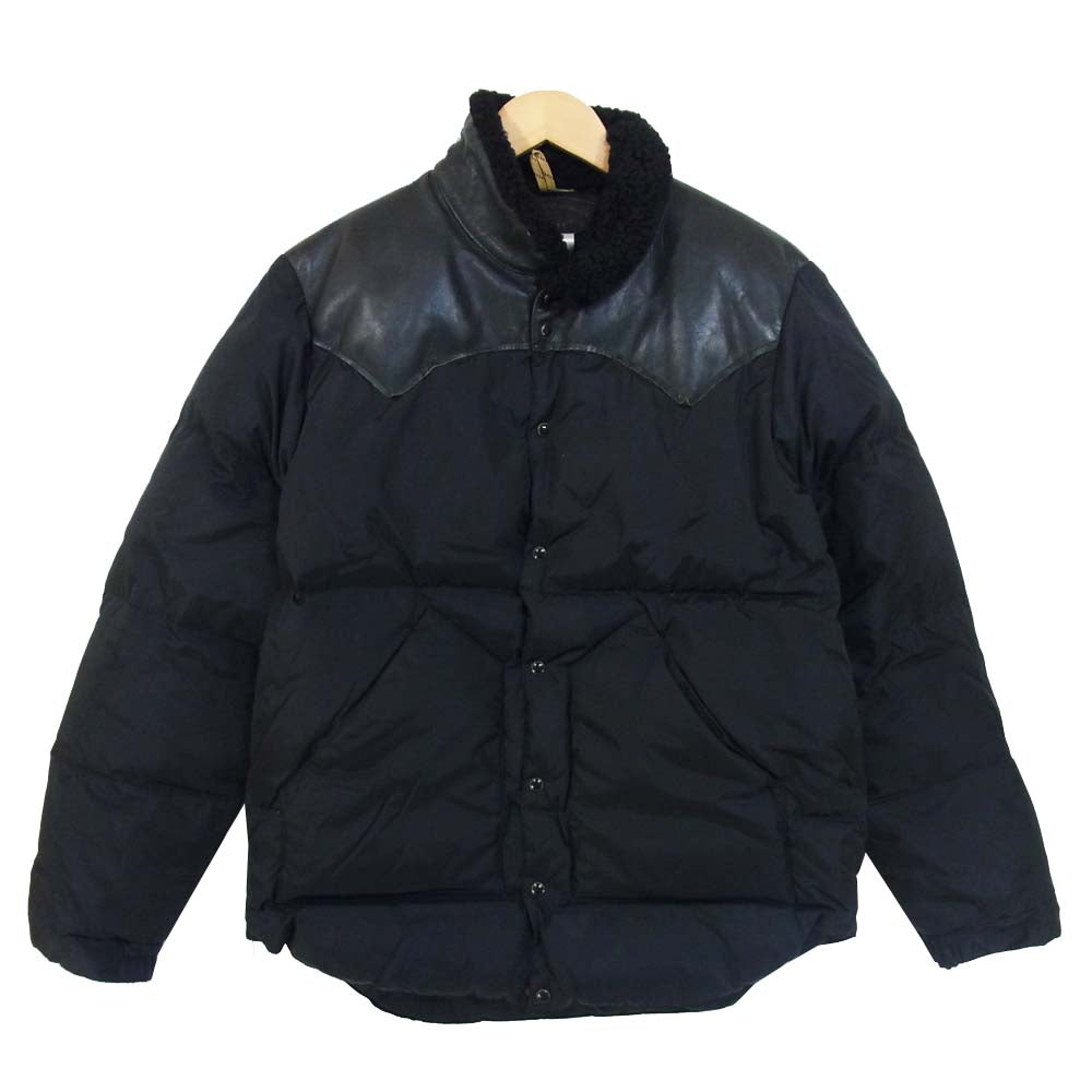 ロッキーマウンテンフェザーベッド × BEAMS ビームス CHRISTY クリスティー ダウン ジャケット ブラック系 40【中古】