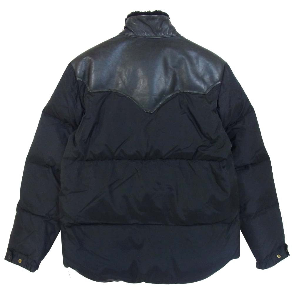 ロッキーマウンテンフェザーベッド × BEAMS ビームス CHRISTY クリスティー ダウン ジャケット ブラック系 40【中古】