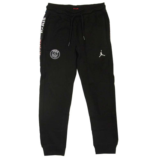 パリサンジェルマン bq8349-011 ジョーダンブランド JORDAN BRAND AS M J PSG BC FLEECE PANT サイドロゴ スウェット パンツ ブラック系 L【美品】【中古】