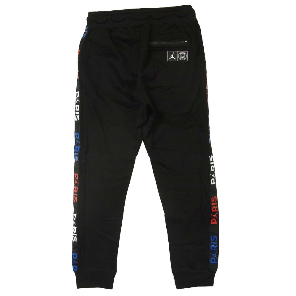 パリサンジェルマン bq8349-011 ジョーダンブランド JORDAN BRAND AS M J PSG BC FLEECE PANT サイドロゴ スウェット パンツ ブラック系 L【美品】【中古】