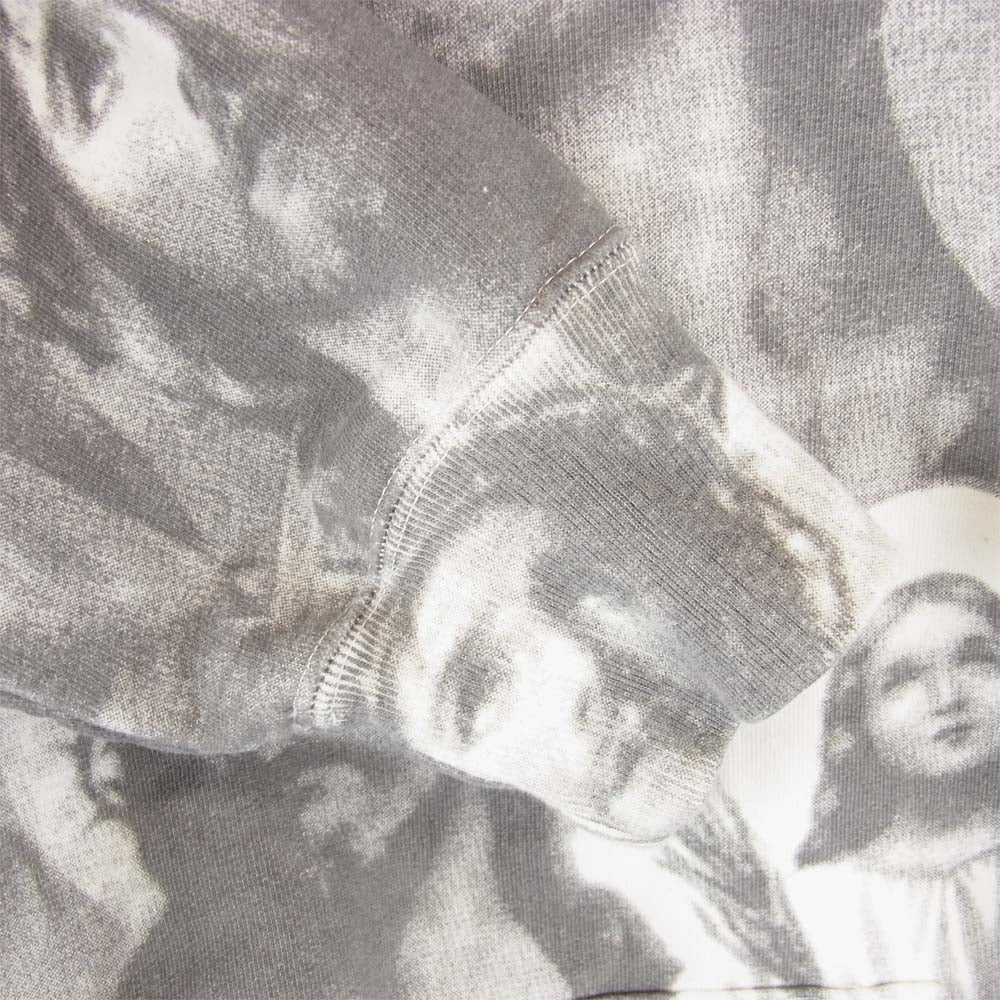 Supreme シュプリーム 18AW Jesus and Mary Hooded Sweatshirt ジーザス アンド マリー フーデッド パーカー グレー系 M【美品】【中古】