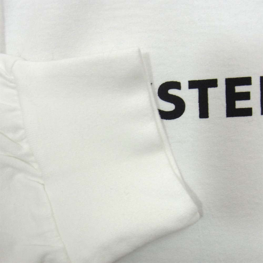 HYSTERIC GLAMOUR ヒステリックグラマー 02203cl12400 長袖 ロゴ プリント Tシャツ ホワイト系 L【新古品】【未使用】【中古】