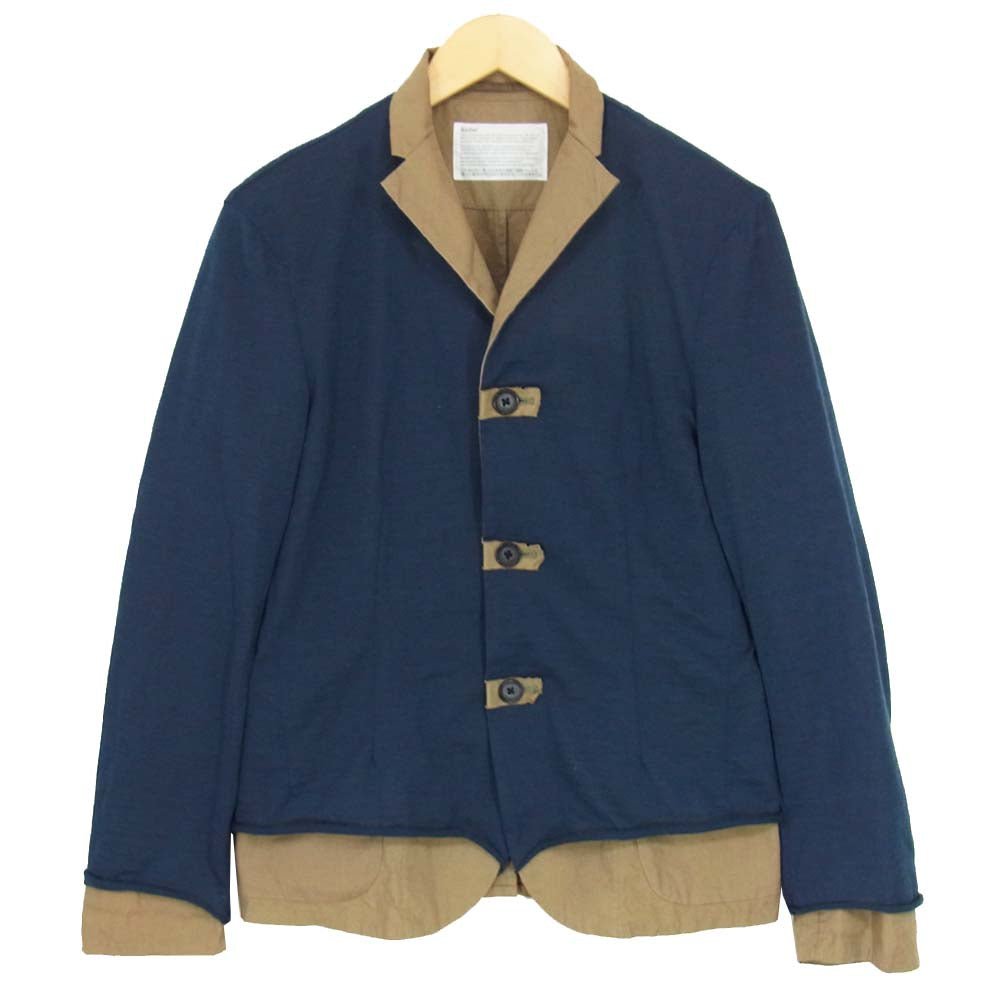 kolor カラー 10SCM-T06202 ジャケット ネイビー系 1【中古】