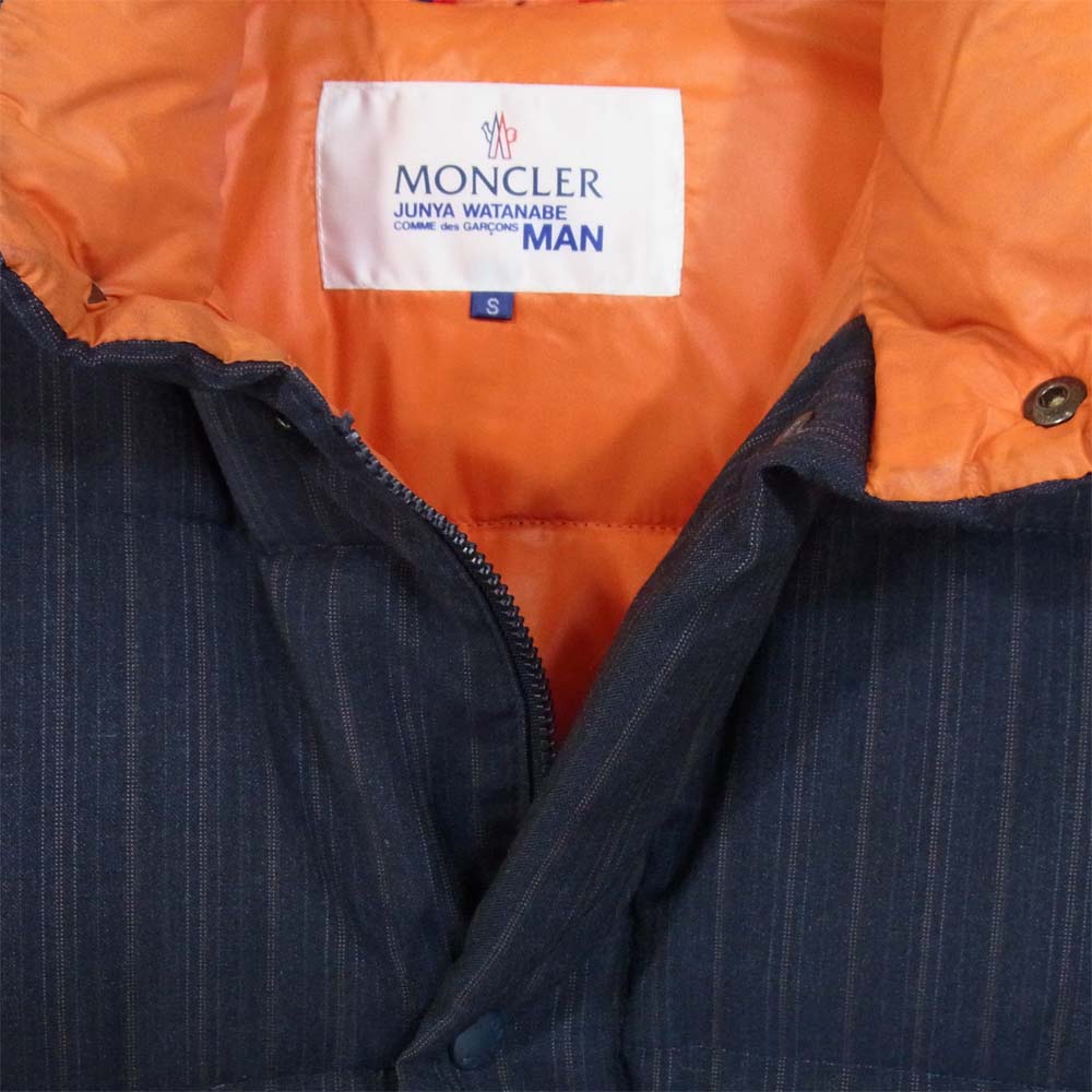 MONCLER モンクレール WP-J076 JUNYA WATANABE ジュンヤワタナベ ダウンジャケット ダークネイビー系 S【中古】