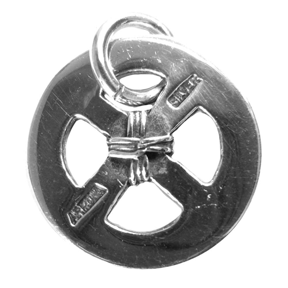 ARIZONA FREEDOM アリゾナフリーダム イーグルフック メディスンホイール付き ネックレス チェーン シルバー系【中古】