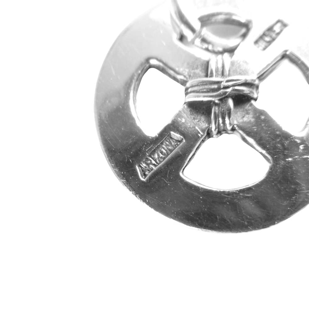 ARIZONA FREEDOM アリゾナフリーダム イーグルフック メディスンホイール付き ネックレス チェーン シルバー系【中古】