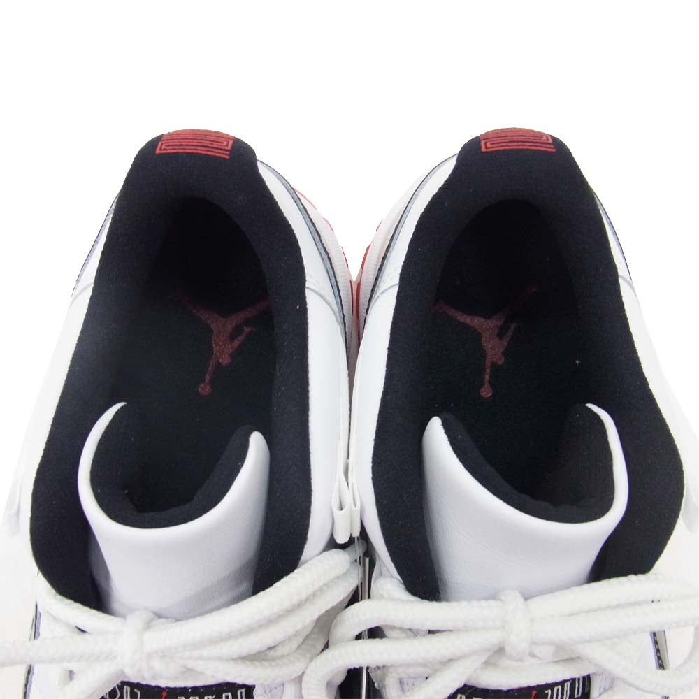 NIKE AIR JORDAN ナイキ ジョーダン AV2187 160 11 Retro Low Concord Bred スニーカー 白系×黒系 26cm【極上美品】【中古】