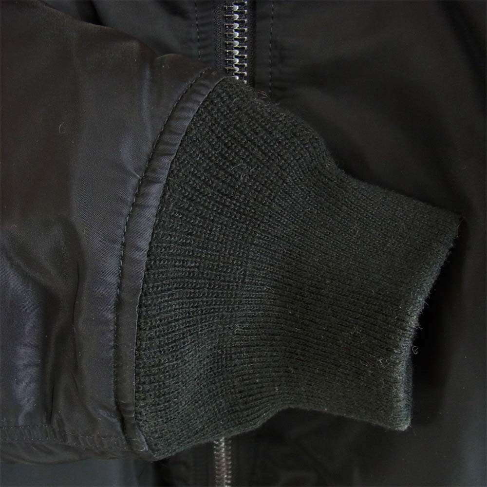 ALPHA アルファ 20004-5401 MA-1 TIGHT タイト ジャパンフィット ミリタリー ジャケット ブラック系 2L【中古】