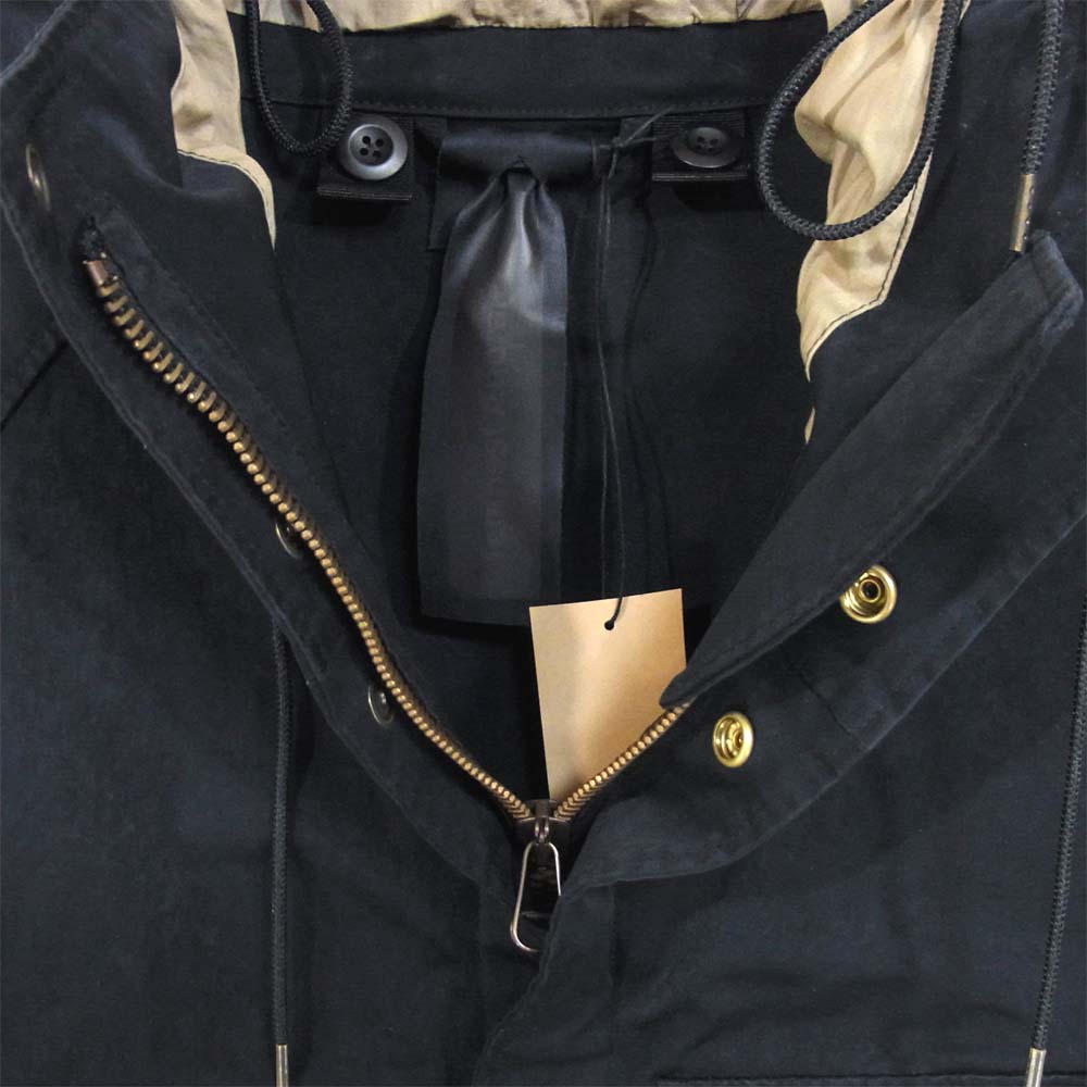 テンシー 17CTCUC04055 TEMPEST ANORAK テンペスト アノラック フーデッド ブラック系 46【新古品】【未使用】【中古】