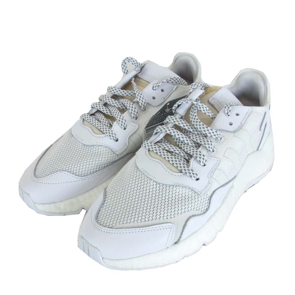 adidas アディダス BD7676 NITE JOGGER ナイト ジョガー ホワイト系 26.5cm【新古品】【未使用】【中古】