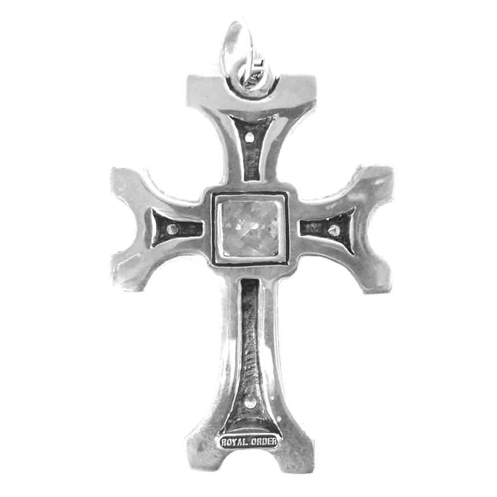 ROYAL ORDER ロイヤルオーダー SP426 チェンバレン クロス トップ シルバー系【中古】
