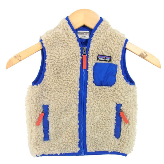 patagonia パタゴニア 61035 キッズ レトロX ベスト ベージュ系 12-18M【中古】