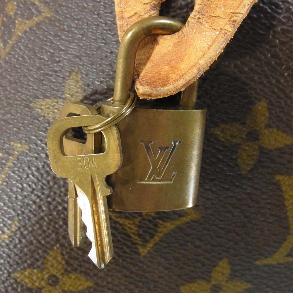 LOUIS VUITTON ルイ・ヴィトン M41522 スピーディ40 モノグラム ボストンバッグ ブラウン系【中古】