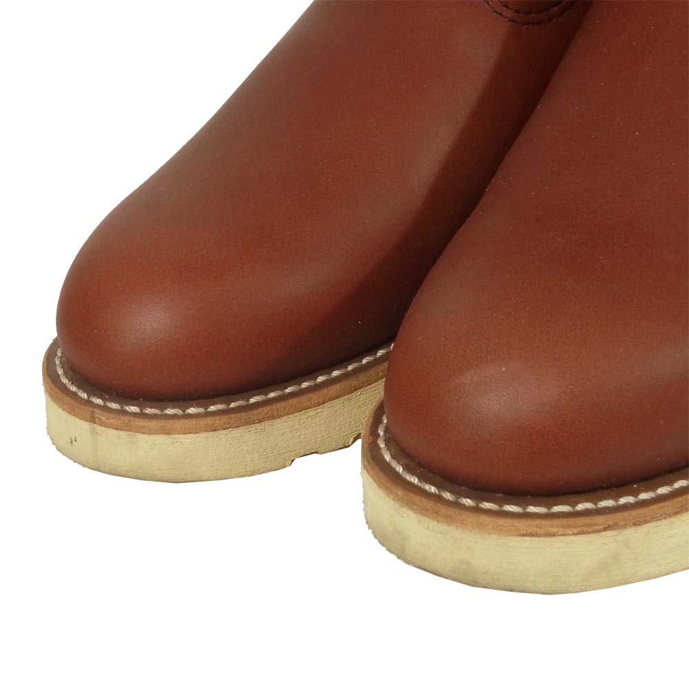 RED WING レッドウィング 8866 PECOS BOOTS レザー ブーツ USA8.5E アメリカ製 ブラウン系 26.5cm【美品】【中古】