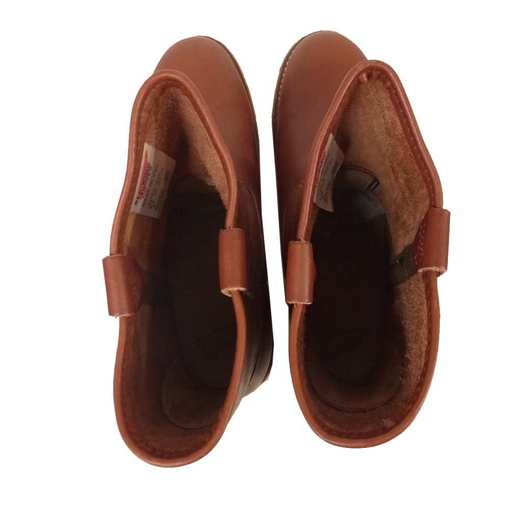 RED WING レッドウィング 8866 PECOS BOOTS レザー ブーツ USA8.5E アメリカ製 ブラウン系 26.5cm【美品】【中古】
