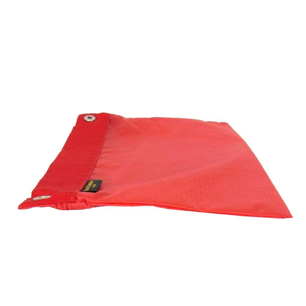 Herve Chapelier エルベ・シャプリエ パラシュート クロス ポーチ レッド レッド系【新古品】【未使用】【中古】
