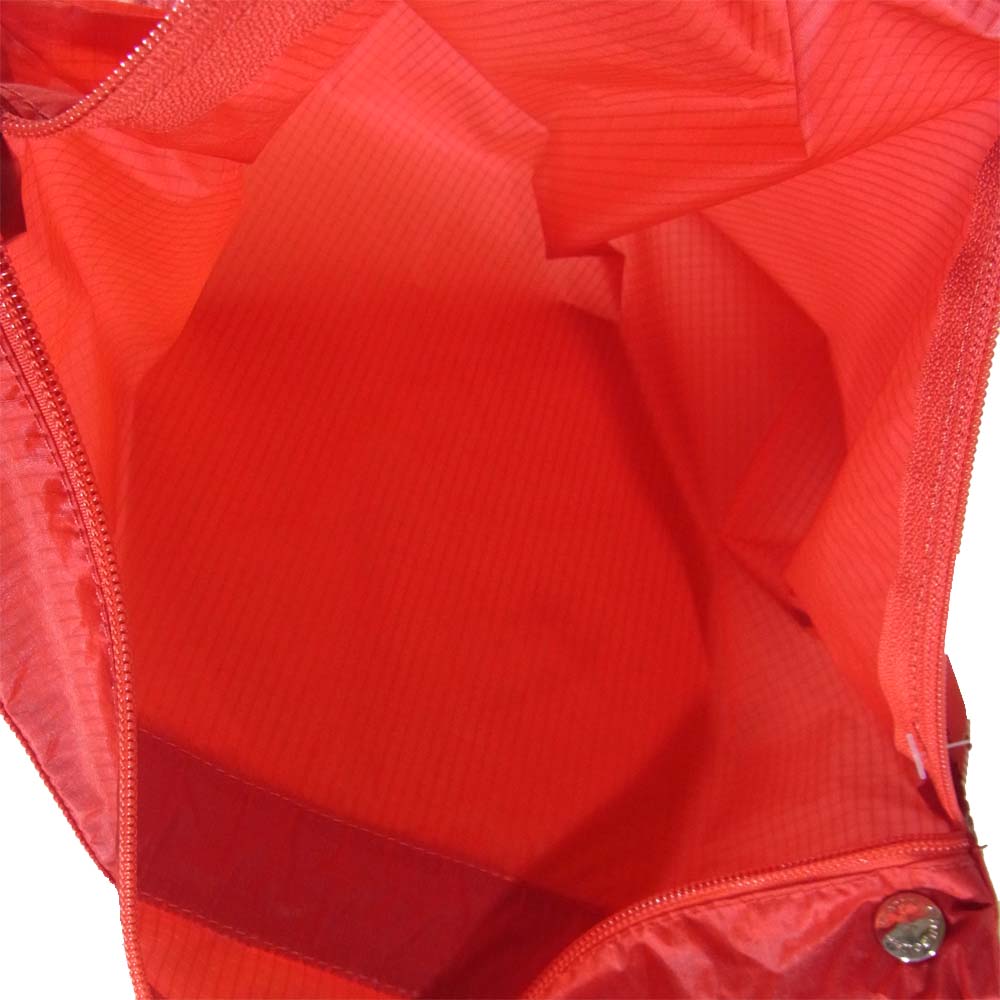 Herve Chapelier エルベ・シャプリエ パラシュート クロス ポーチ レッド【新古品】【未使用】【中古】